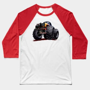 Cartoon monster truck Baseball T-Shirt
